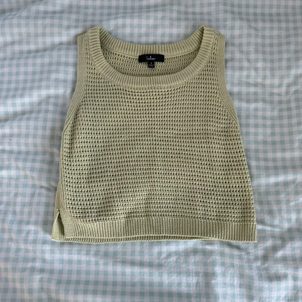 Lulus Knit Tank Top - Picture 1 of 2